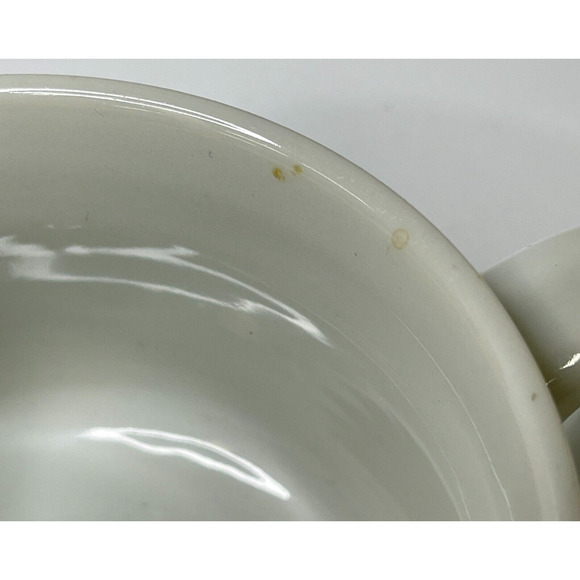 Lot Of 3 Vintage Soup Cups Manhattan Fish Chowder Onion Garden Pea Soup Mugs - Picture 8 of 11